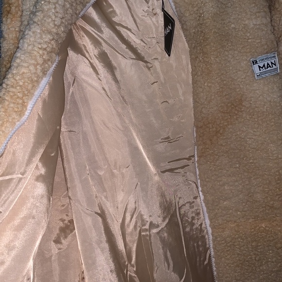 Zaful Tie Dye Faux Fur Teddy Jacket - Picture 6 of 6